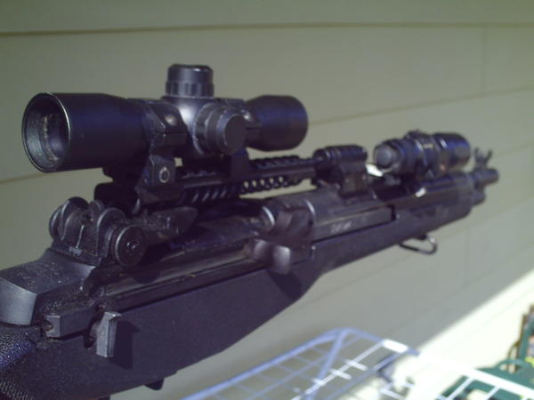 custom TM M14 Socom; 440 fps
-Fenix tk 10
-red dot
-laser