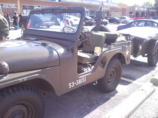 Our new field jeep if we can get a good number of people to it.